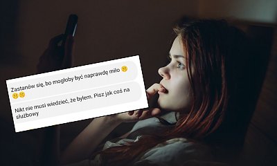 "Teść wypisuje do mnie dziwne SMS-y. Czas chyba w końcu to przerwać. Co on sobie myśli?!"