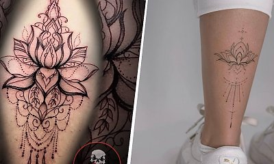 #lotusflowertattoo - tatuaż kwiatu lotosu. 11 pięknych inspiracji dla każdego z nas!