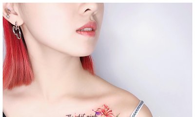 Tatuaże na obojczyku - piękne i bardzo sensualne. Pokazujemy 15 najpiękniejszych propozycji!