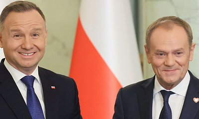 Andrzej już go powitał i nie gryzł się w język. "Warto być Polakiem"