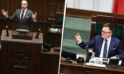 Janusz chciał "dosolić" Szymonowi, edukując go z prawa. Gigachad zaprosił go na korepetycje!