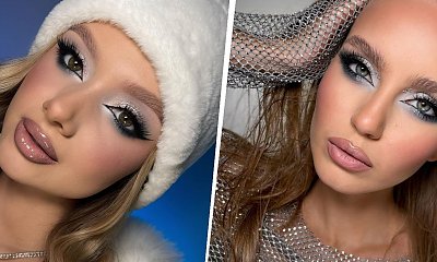 #silvermakeup - srebrny makijaż. To idealny kolor na zimę!