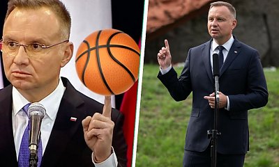 Andrzejek znów wyśmiany! Jego palec i miny przejdą do historii! Internauci komentują memami