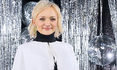Edyta Golec podczas Sylwestra w Polsacie zasłoniła się niczym zakonnica. Dopiero później pokazała zgrabne nogi