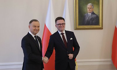Dobrotliwy Andrzej spotkał się z nieustępliwym Szymonem. Sieć zalały memy!