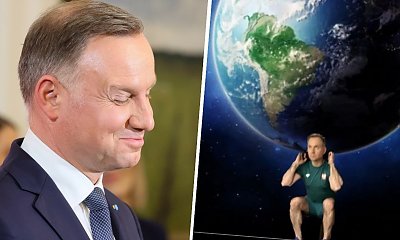 Andrzej Duda chciał się popisać i Rosję z mapy świata wypisać. Są memy internautów!