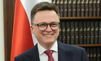 Odważny Szymek może szeroko się uśmiechnąć. Właśnie zatriumfował!