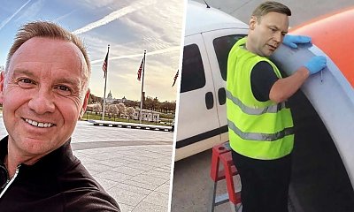 Andrzej Duda ma problemy. Jego samolot nie chce odpalić. Internauci wyśmiewają memami!