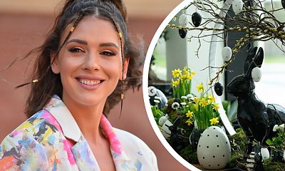 Klaudia Halejcio udekorowała gniazdko na święta na czarno, a fani grzmią: "Próżność! Co roku nowe ozdoby"
