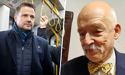 Januszek Korwin-Mikke dał świerszcza Rafałkowi Trzaskowskiemu! Przy okazji "wbił mu szpilę" [wideo]