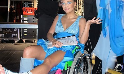 Julia Wieniawa wylądowała na wózku inwalidzkim. Co się stało? [wideo]
