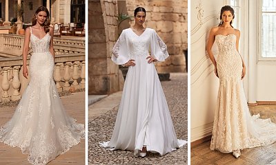 Najpiękniejsze suknie ślubne na wiosnę 2024. 15 modnych propozycji