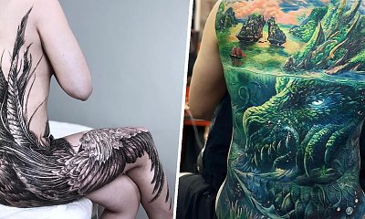 #bigtattoo - duże tatuaże. Oto najpiękniejsze propozycje