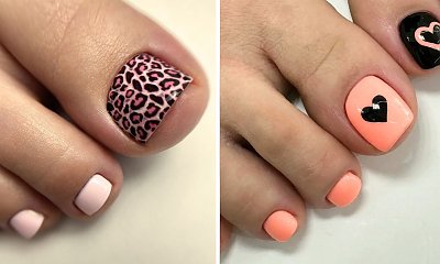 Peach fuzz pedicure. Stopy na lato w kolorze roku 2024!