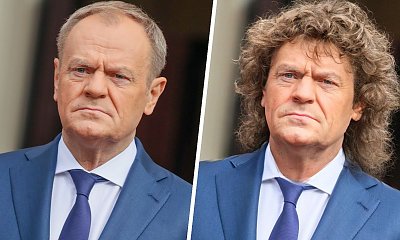 Donaldinho Tusk w bujnej czuprynie, w rudych włosach, w long bobie i więcej odsłon [symulacja]