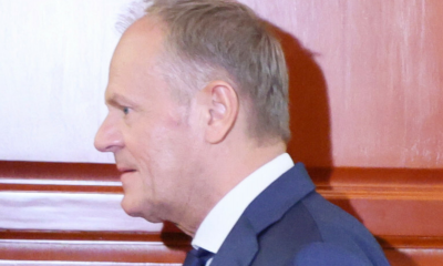 Uśmiechnięty Donek może wyjechać na stałe do Brukseli. "Takie są spekulacje"