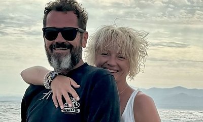 Rozczochrana Dorota Szelągowska na wakacjach. Bez makijażu pozuje z partnerem