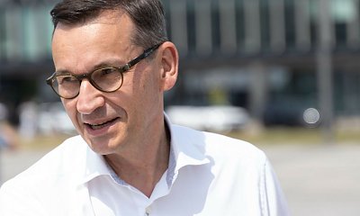 Mateusz kibicował naszym, a obok niego siedział "Szczęsny"