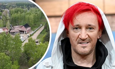 Michał Wiśniewski buduje dom. Ściany już stoją. Ogromna bryła robi wrażenie