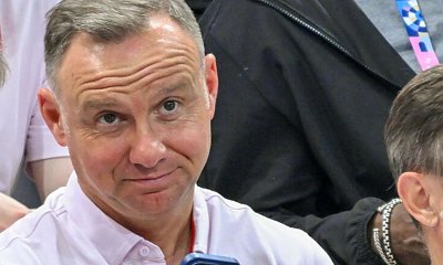 Andrzejek jak prawdziwy Alvaro na igrzyskach. Odsłonił kostki w mokasynach