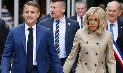 Brygida od Emmanuela wskoczyła w beżową garsonkę. 71-latka błyszczała u boku męża