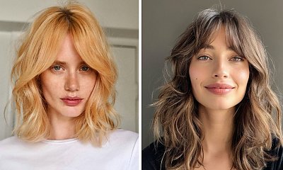 Popularna grzywka curtain bangs w nowych odsłonach. Dobór do kształtu twarzy, modelowanie oraz pielęgnacja