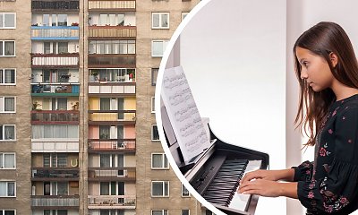 "Córka sąsiadki całymi dniami gra na pianinie. Boli mnie głowa od tego rzępolenia"