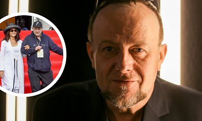 Dawno niewidziany Olaf Lubaszenko znów na czerwonym dywanie. Trudno go rozpoznać