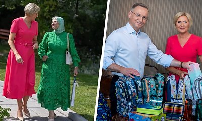 Agatka to królowa recyklingu. Pakuje z Andrzejem tornister w tej samej kiecce, w której witała egipską żonę