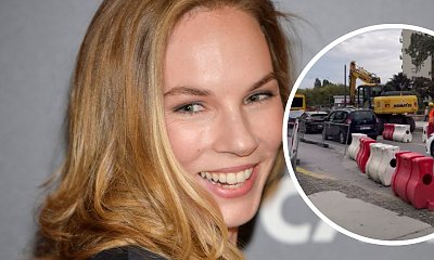 Hanna Turnau narzeka na budowę tramwaju w Wilanowie. Spóźniła się do pracy przez remonty