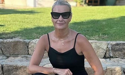 Małgorzata Kożuchowska zapozowała z synem. Ktoś pisze: "Niedługo mamę przerośnie"