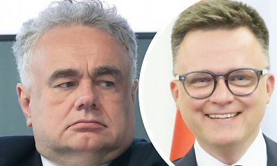 Szymon Gigachad dosolił pracownikowi telewizji Tomaszka. Aż wióry leciały [wideo]