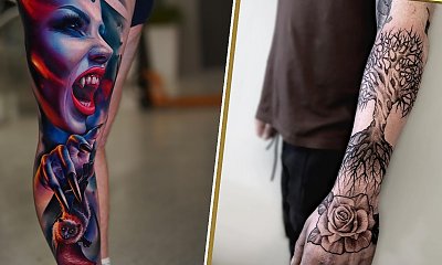#bigtattoo - duży tatuaż. Piękne projekty dla odważnych