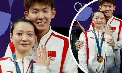 Olimpijskie zaręczyny. Zdobyła złoty medal, a chwilę później powiedziała "Tak". Wzruszające sceny