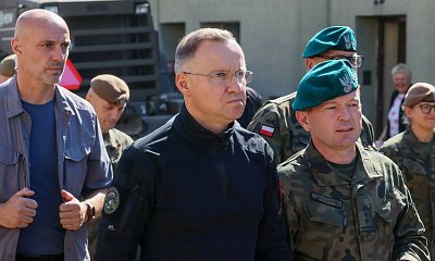 Andrzejek błysnął inteligencją u powodzian "To są miejscowości górskie, za chwilę będzie zima" [memy]