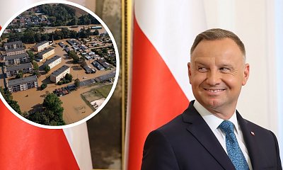 Śląsk pod wodą, a Andrzejek wyjeżdża z Polski. Woli bratać się z amerykańskim Donkiem, niż wspierać powodzian