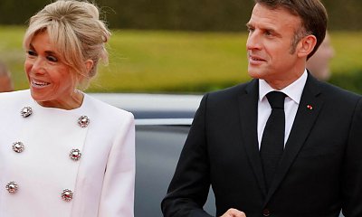 Brygida od Emmanuela zadała szyku w soczystej czerwieni. Ten kolor odmłodził 71-latkę