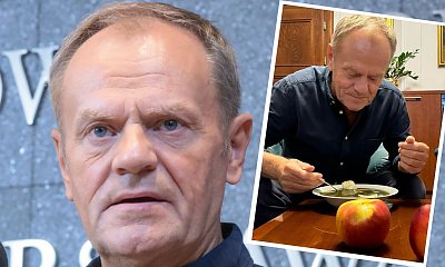 Donald zajada się zupą szczawiową swojej ukochanej żony. Emocje budzi smak pożywienia