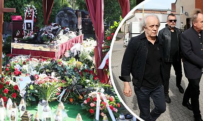 Pogrzeb Felicjana Andrzejczaka. Mimo niesnasek dawni koledzy pożegnali muzyka