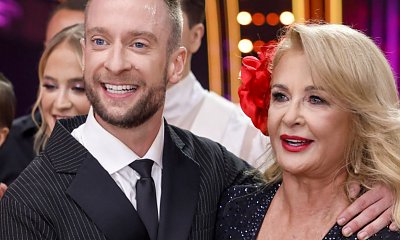 Majka Jeżowska odsłoniła nogi do nieba w czerwonej kiecce. 64-latka zadała szyku
