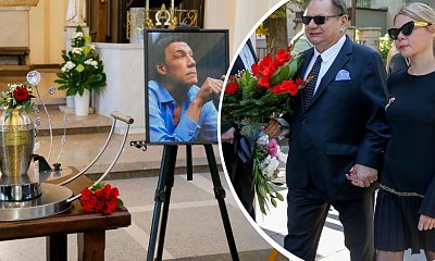 Pogrzeb Roberta Smoktunowicza. Byłego męża Hanny Lis pożegnali Kalisz i Olbrychski z żonami