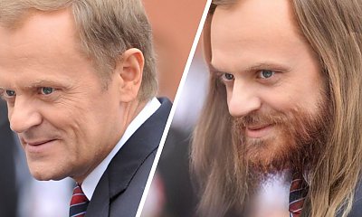 Dziś Światowy Dzień Uśmiechu. Poważni panowie w zabawnych odsłonach — Donek jak hippie, Szymek jak farmer [symulacja]