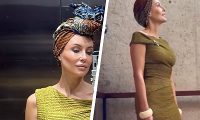 Małgorzata Rozenek z turbanem na głowie w Afryce. "To już przesada" - piszą fani
