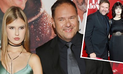 Tomasz Karolak z córką na premierze "Listów do M". 17-letnia Lena przeszła ogromną metamorfozę