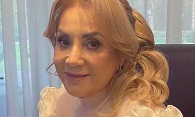 Danuta Martyniuk odmłodniała o 20 lat. Ukochana Zenka odsłania zgrabne nóżki w towarzystwie przyjaciółki