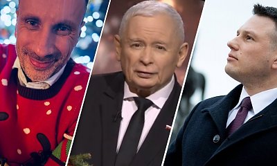 Koledzy z Wiejskiej pokazali, jak szykują się na święta. Jarek z kotem pod choinką, Janusz w świątecznym swetrze i Sławek z przesłaniem [wideo]