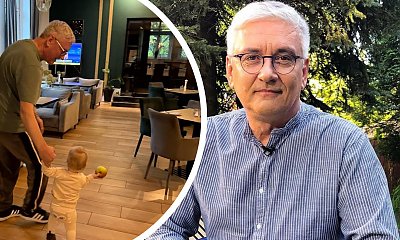 60-letni Artur Orzech spodziewa się kolejnego dziecka ze sporo młodszą ukochaną. Pokazał zdjęcie ciężarnej Emilii