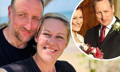 Rodzice pięcioraczków z Horyńca świętują 15. rocznicę ślubu. Pani Clarke pokazała stare zdjęcie, na którym miała ogniste loki