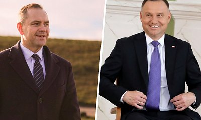 Karol chciał popisać się angielskim. Umiejętności podobne do Andrzeja [wideo]