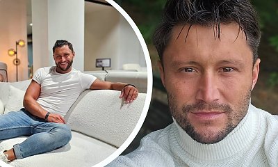 Piotr Mróz niemal w stroju Adama pląsa po mrozie. Aż fanki dostały rumieńców [wideo]